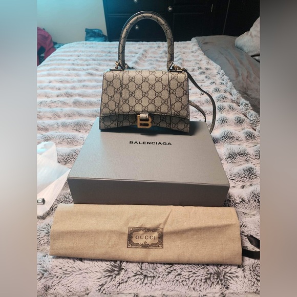 Gucci Bags Gucci X Balenciaga Hourglass Bag Poshmark